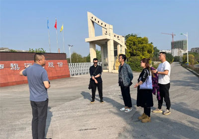 著名男演員李雅男先生來瀘旗考察